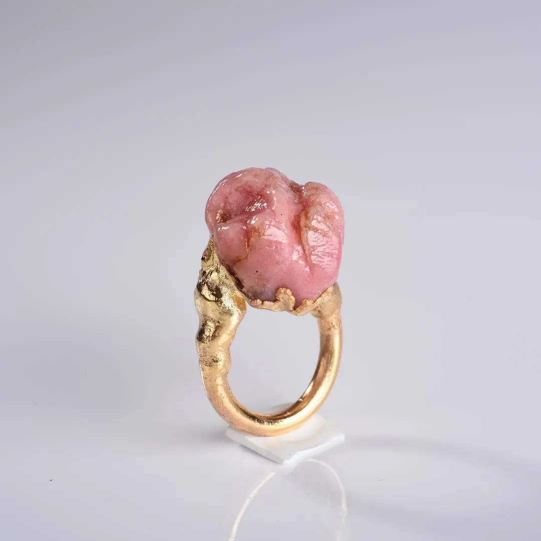 Gaugummiring vergoldet galvanisieren