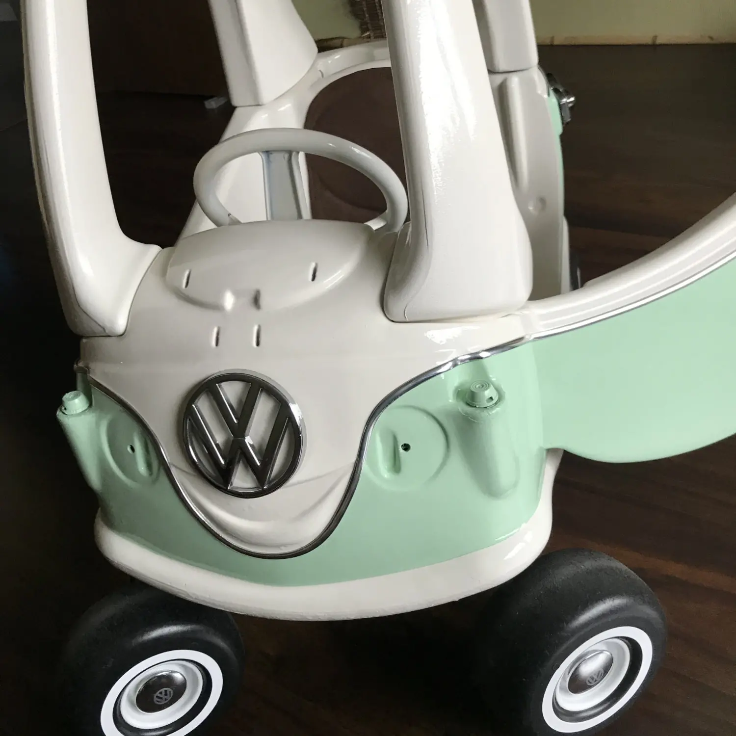 VW Bus T1 stromlos beschichtet versilbert 