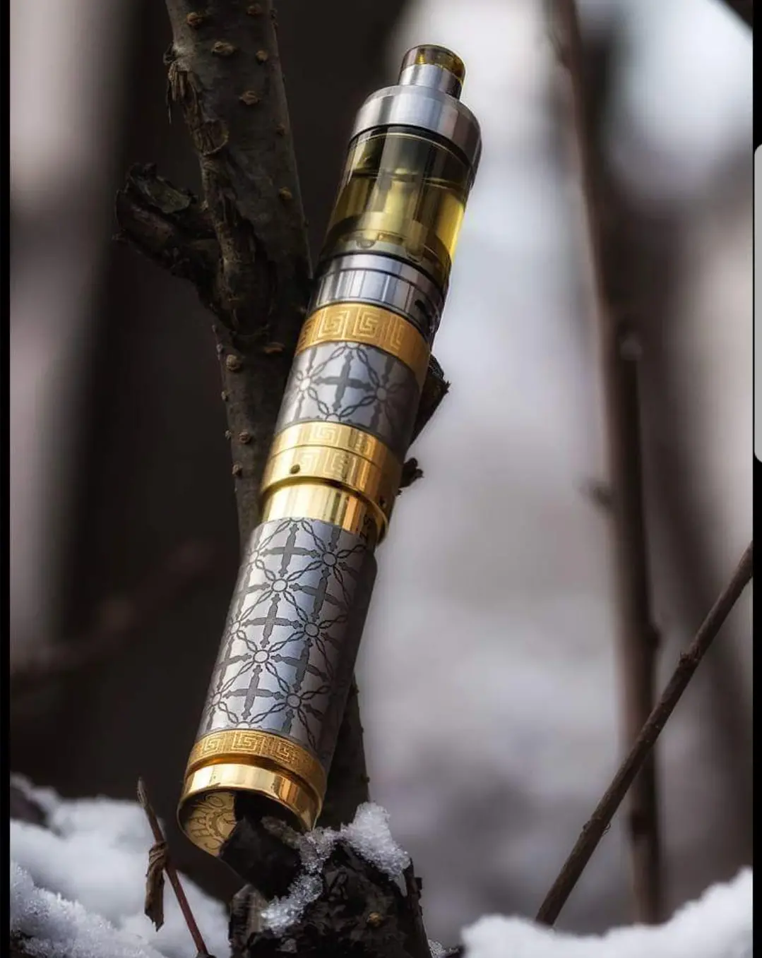 E-Zigarette E-Shisha vergoldet galvanisiert