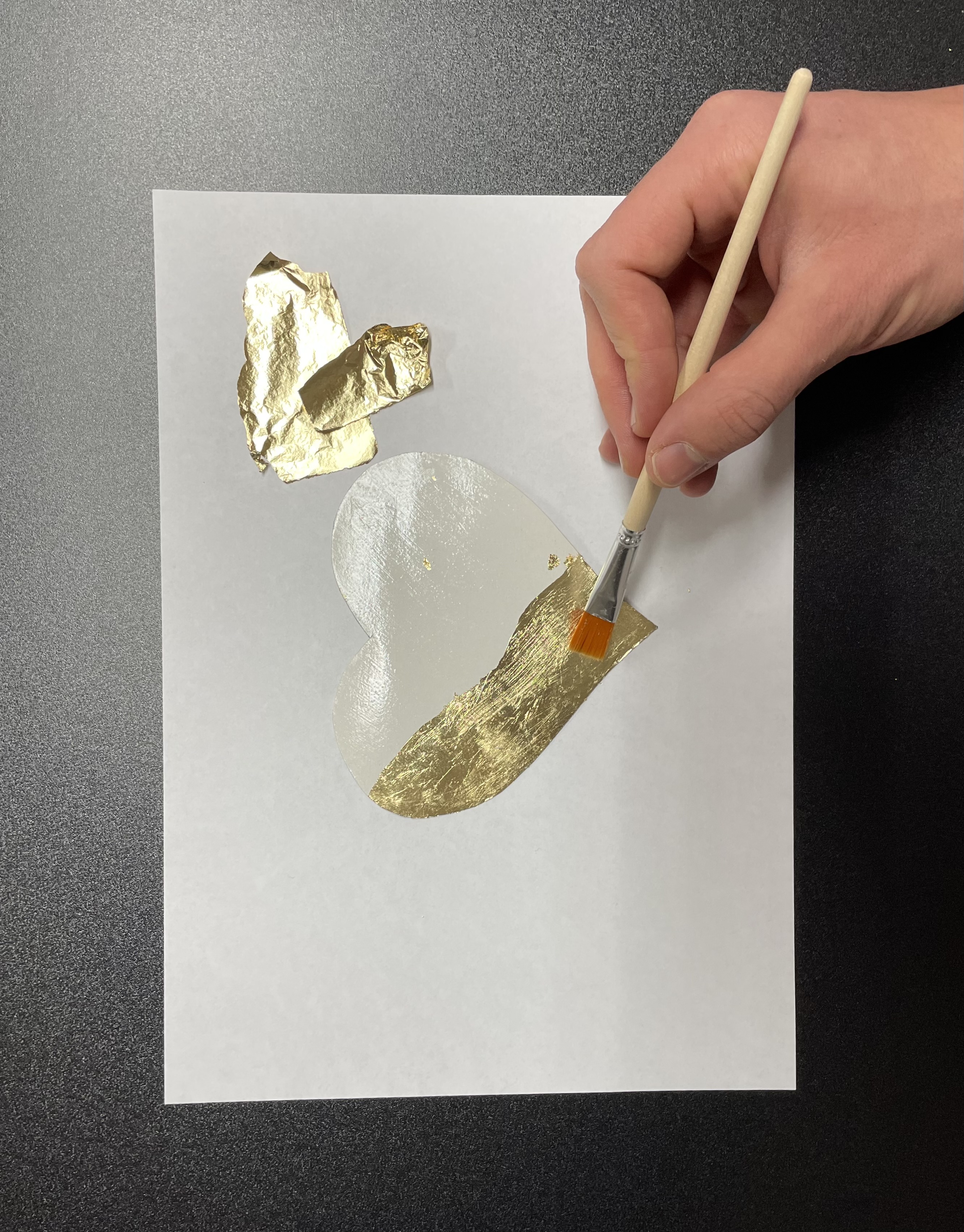 Gold leaf adhesive for gold leaf and metal leaf (500 ml)