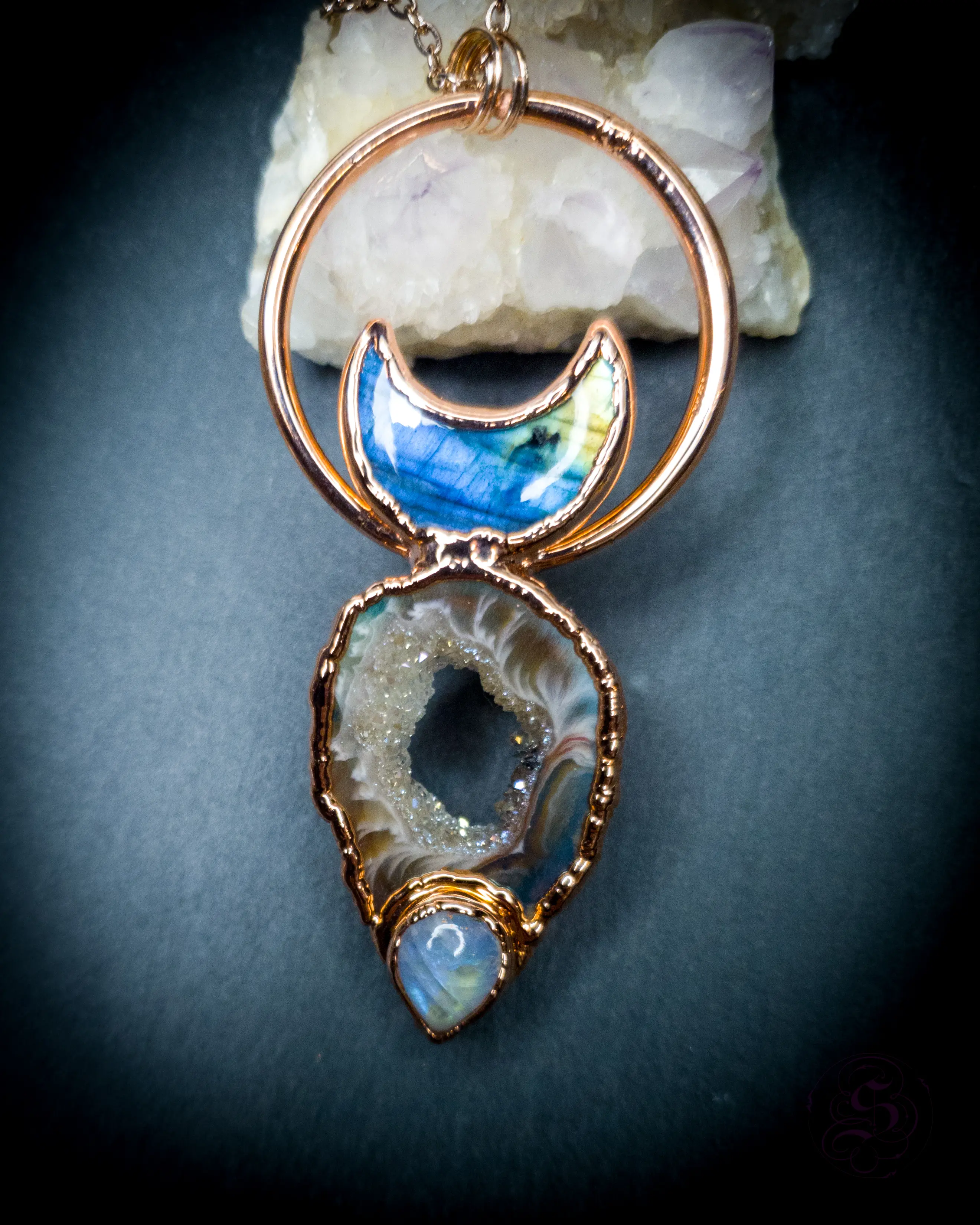 Halsketter vergoldet