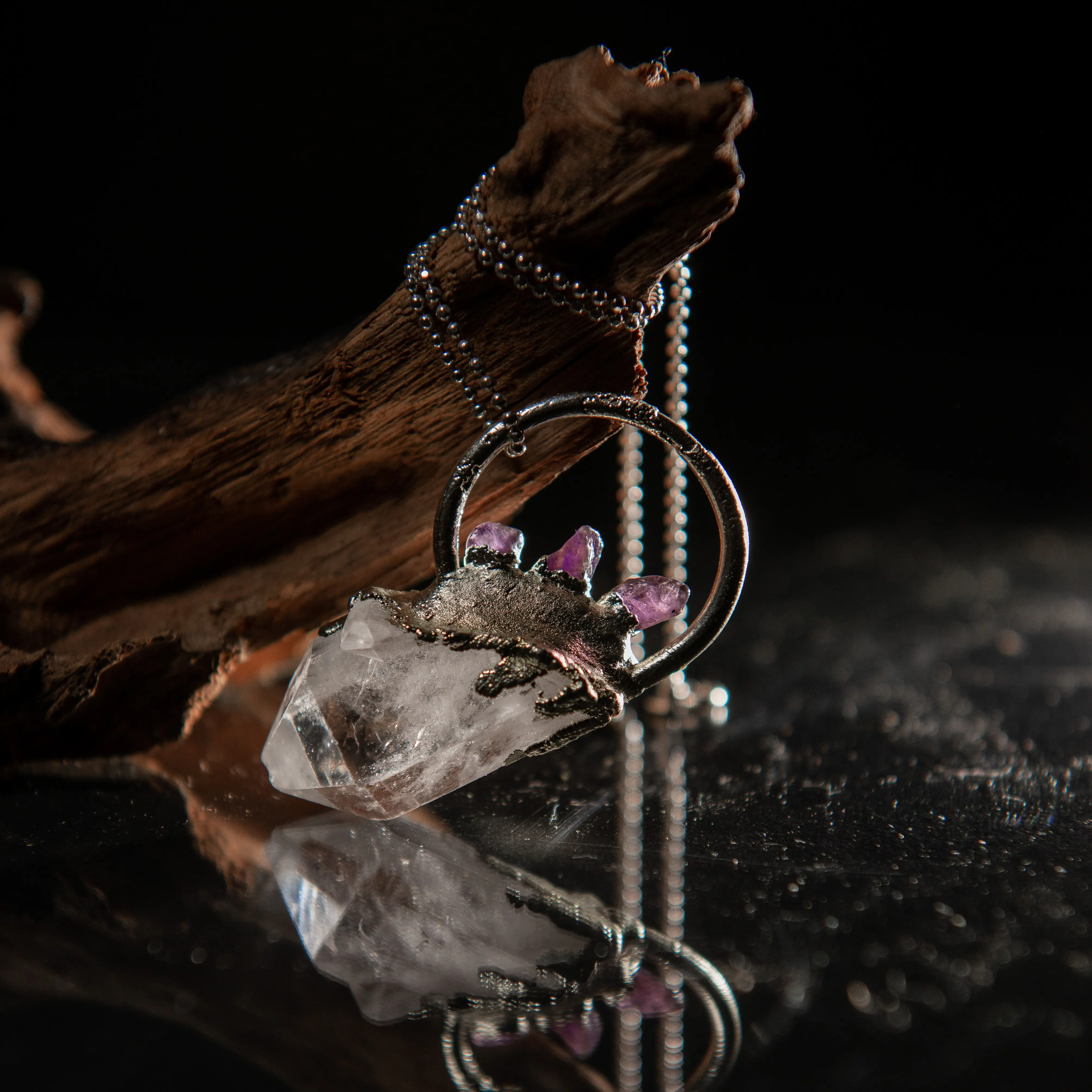 Ringfassung patiniert