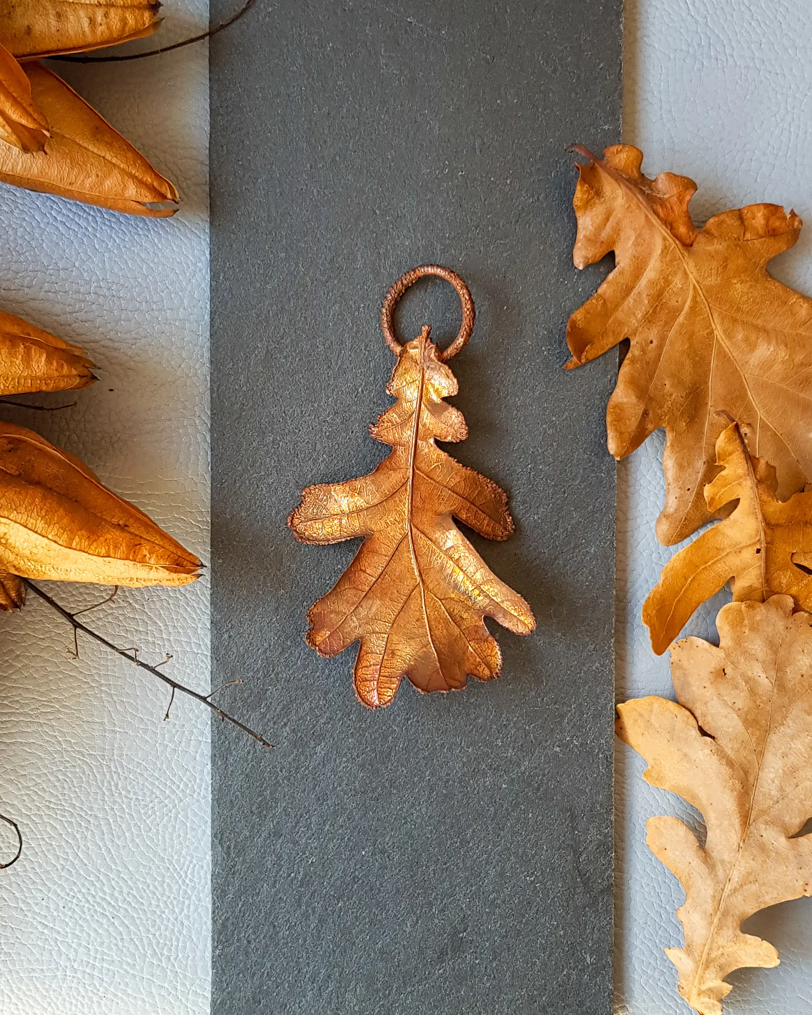 Ahornblatt vergoldet