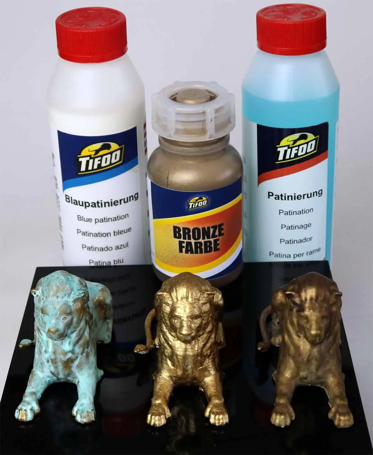 Acryl Farbe Bronze Metallic Patinierung Vintage Deko