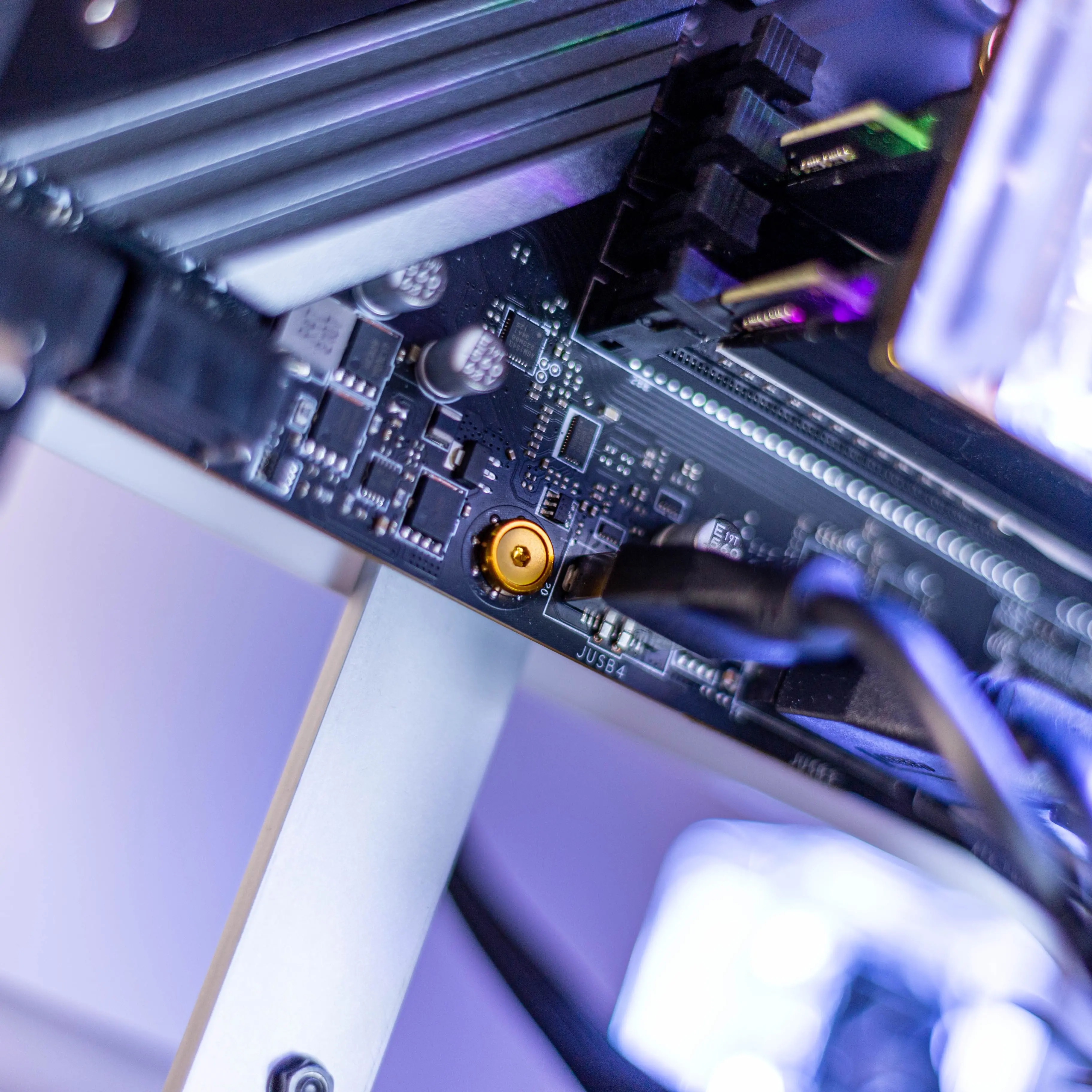 Pc Bauteile vergoldet, wasserkühlung vergoldet, PC Kühlung veredeln