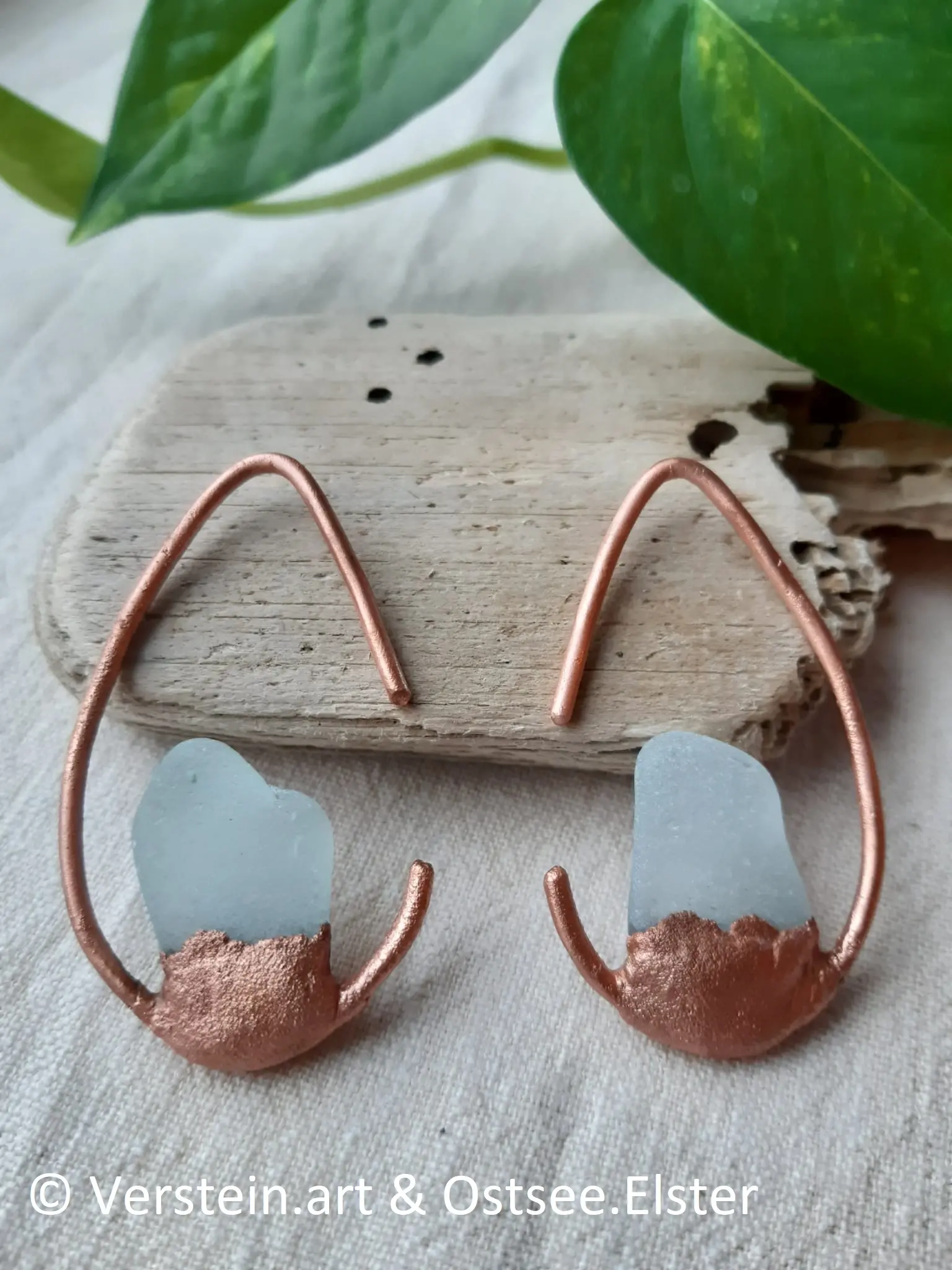 Ohrringe stromlos beschichtet