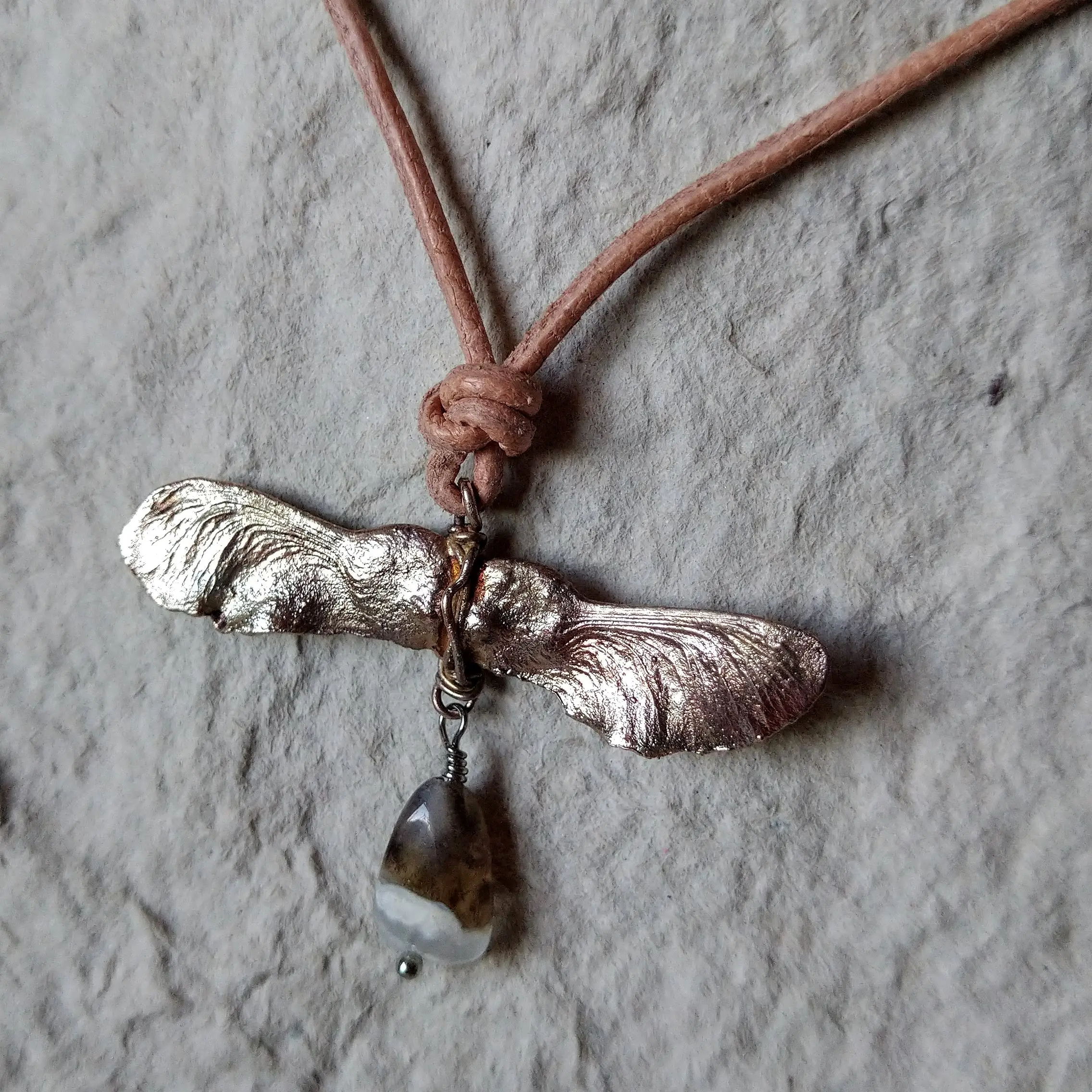 Halskette versilbert