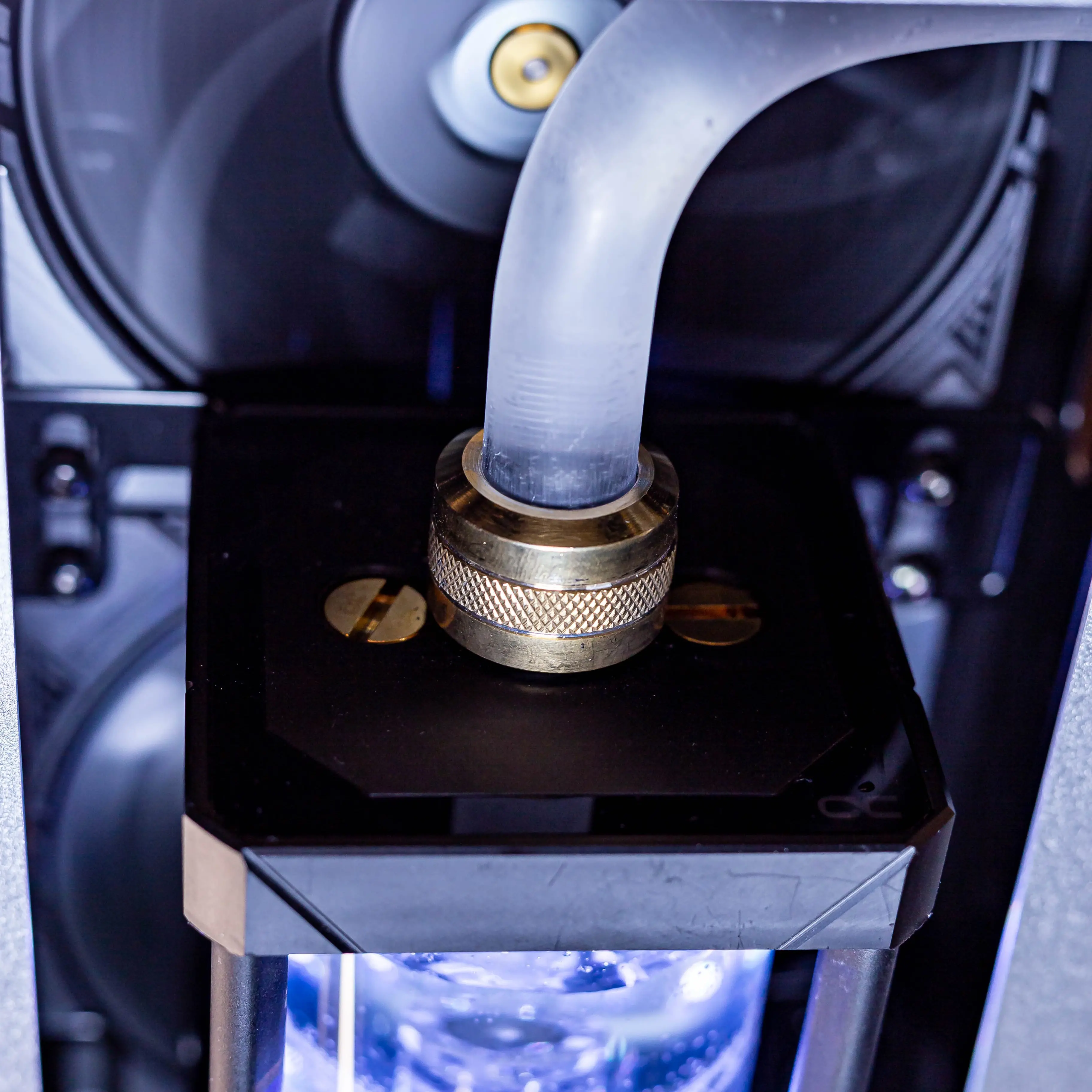 Pc Bauteile vergoldet, wasserkühlung vergoldet, PC Kühlung veredeln