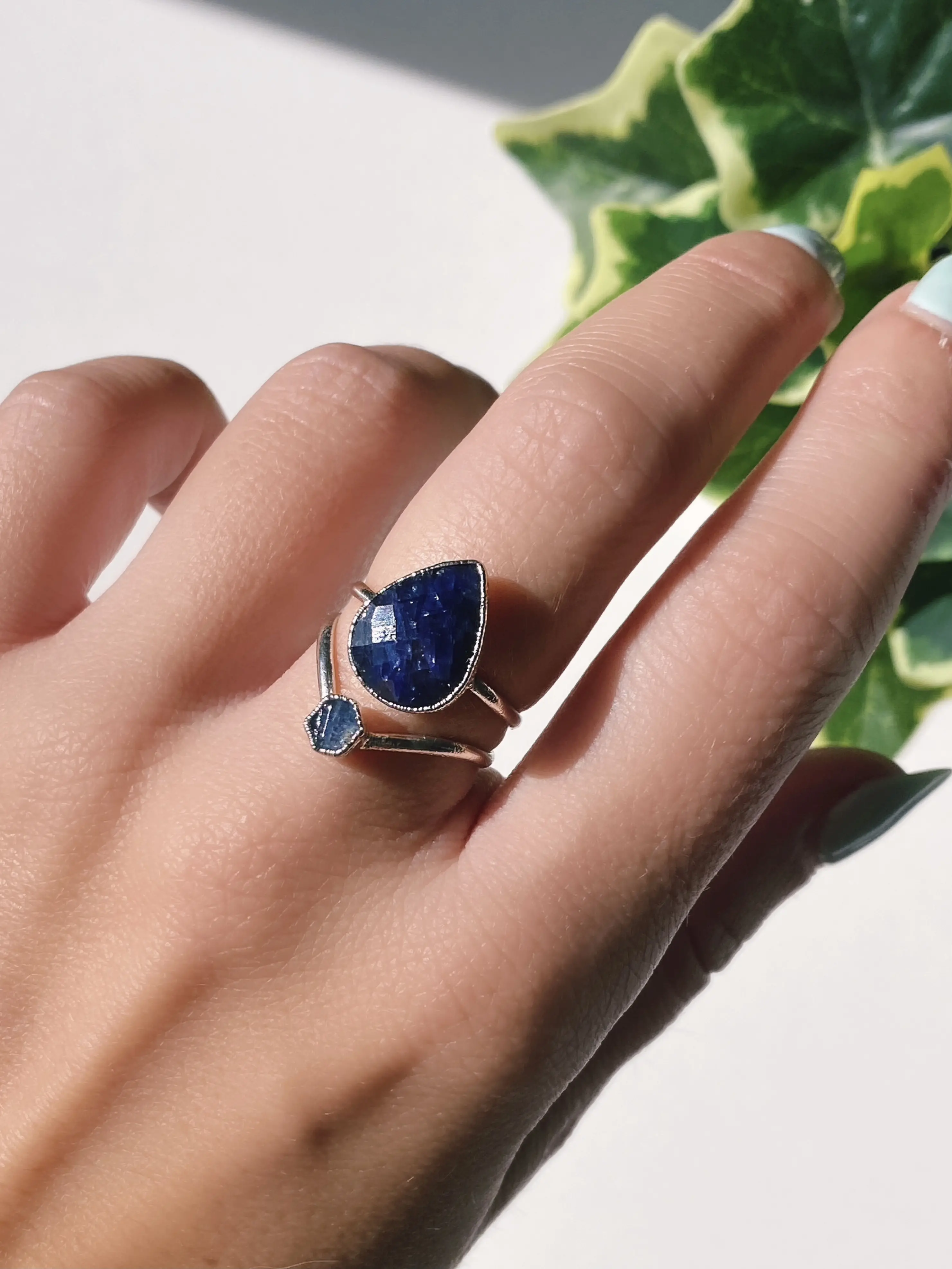 Ring versilbert galvanisiert