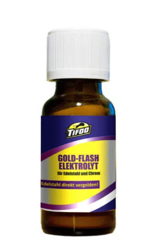 goldelektrolyt flash edelstahl-vergolden 20ml