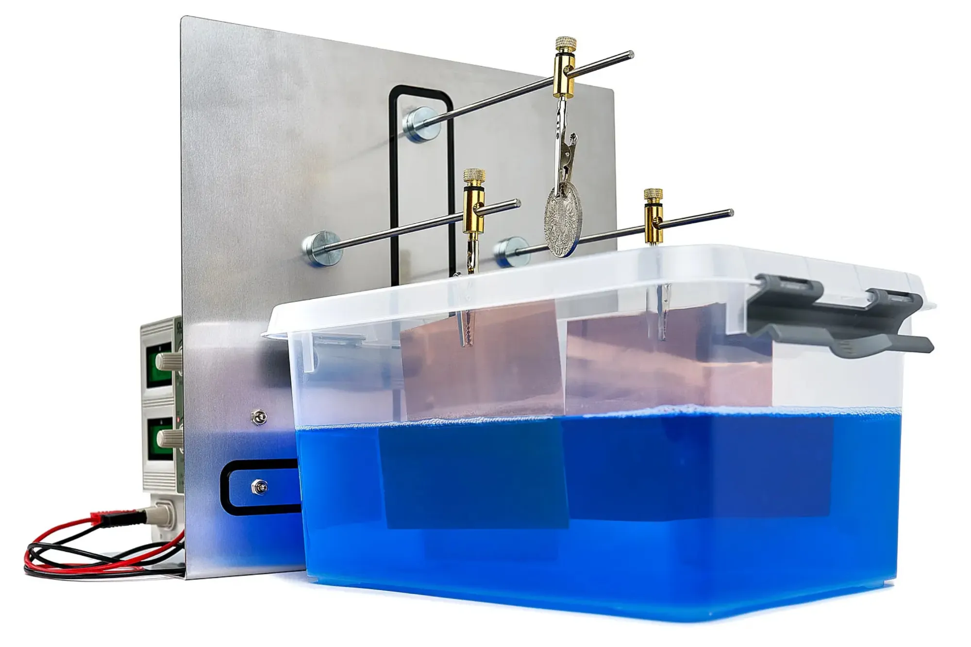 Electroplating sets and accessories for multiple applications