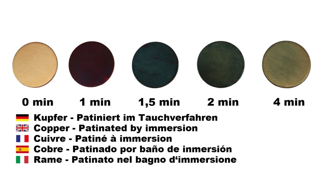 Patination Fluid Copper & Brass Ager